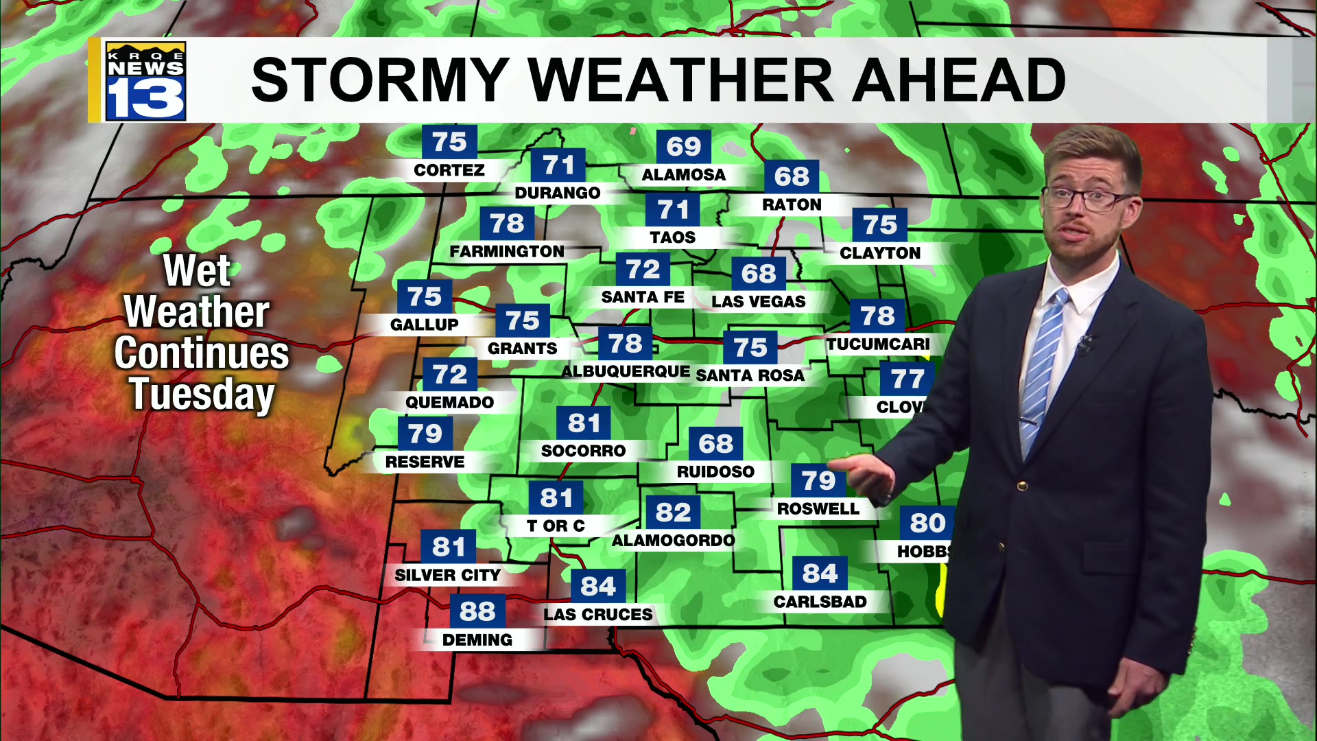 Showers, storms continue through Memorial Day weekend