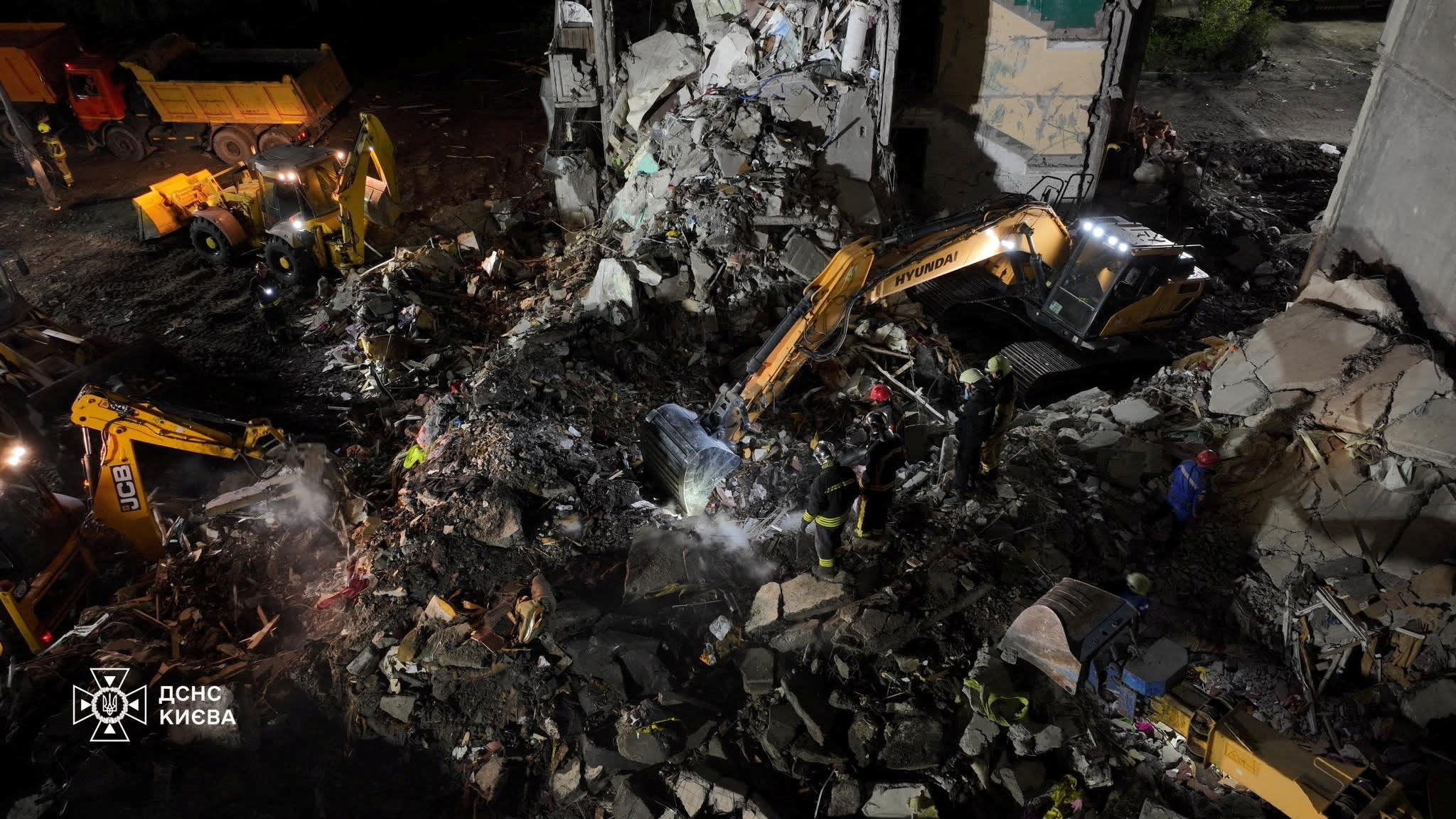 Ukraine’s capital Kyiv hit by massive missile, drone attack