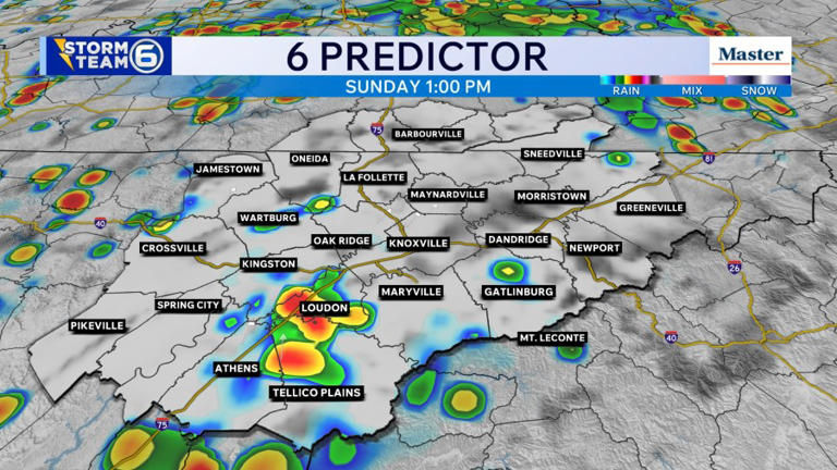 Wet pattern continues across East TN