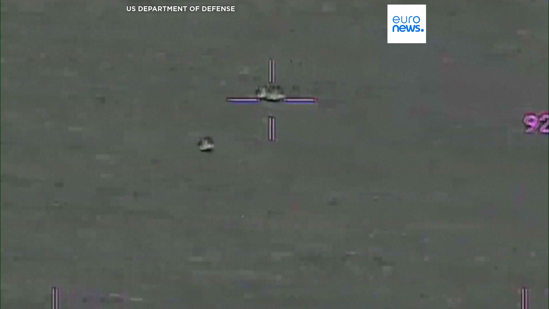 Fighter jet tracks UFO in newly released Pentagon footage