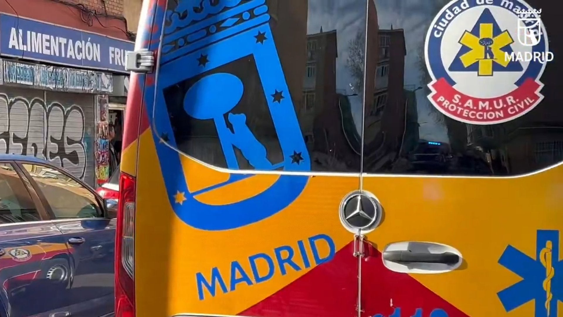 Herido grave un joven por una agresión con arma blanca en Madrid