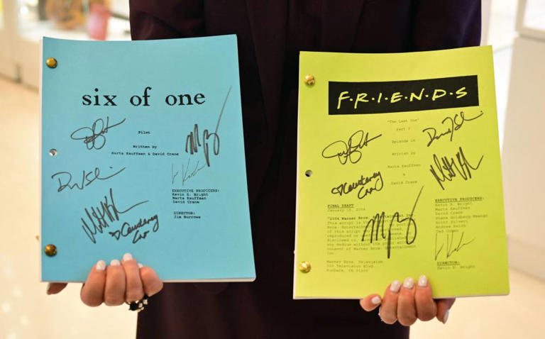 Matthew Perry memorabilia to be auctioned for charity