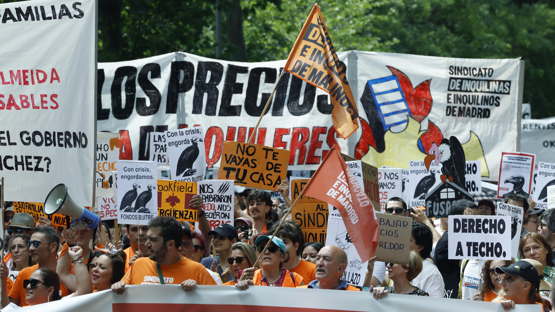 Miles de personas salen a la calle en varios puntos de España para ...