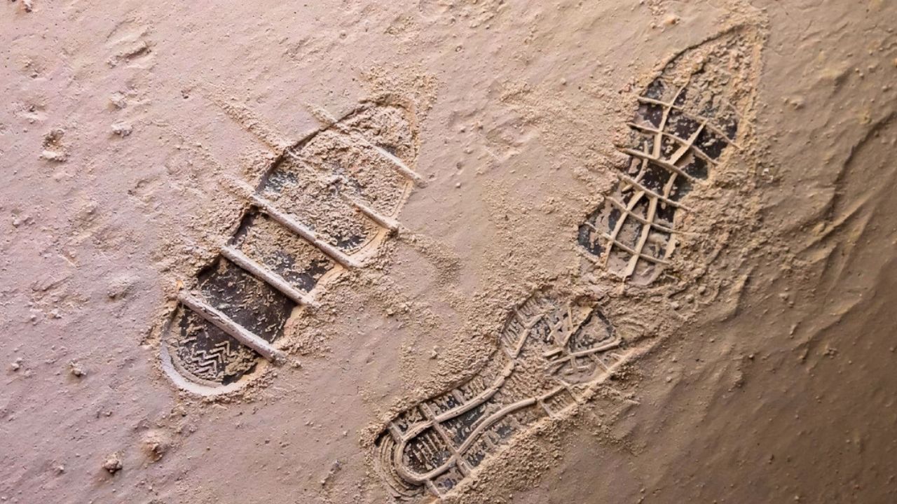 What stranger’s boot tracks under your stand can tell you