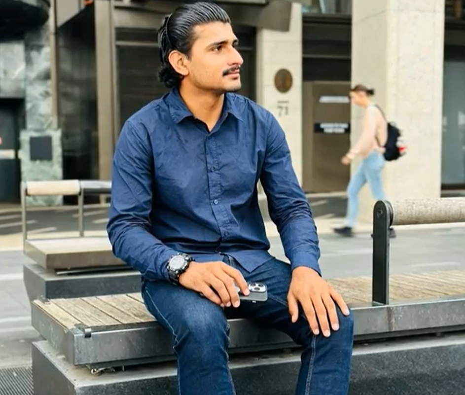 Shoaib Hussain, a 22-year-old international student from Pakistan was supporting his family at home.