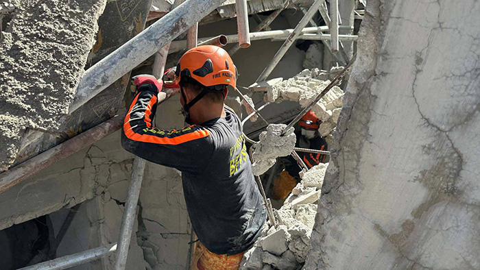 9-storey building in Pampanga collapses, at least 30 trapped