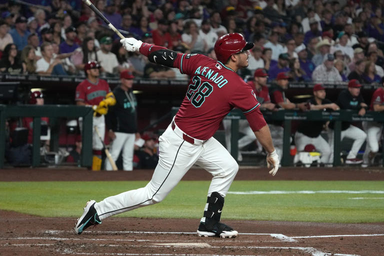 Ketel Marte and Nolan Arenado lead the Diamondbacks to a 5-4 win over ...