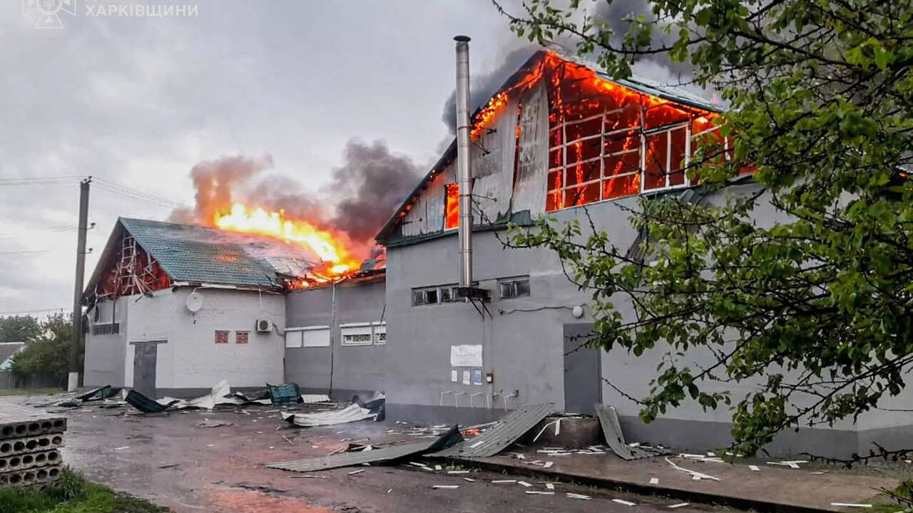 Russia launches missile and drone assault on Kyiv, injuring ten