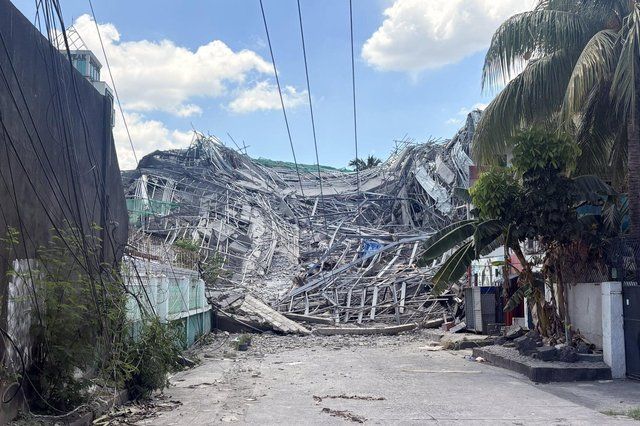 9-story building collapses in Angeles, Pampanga; 19 safe, up to 40 missing