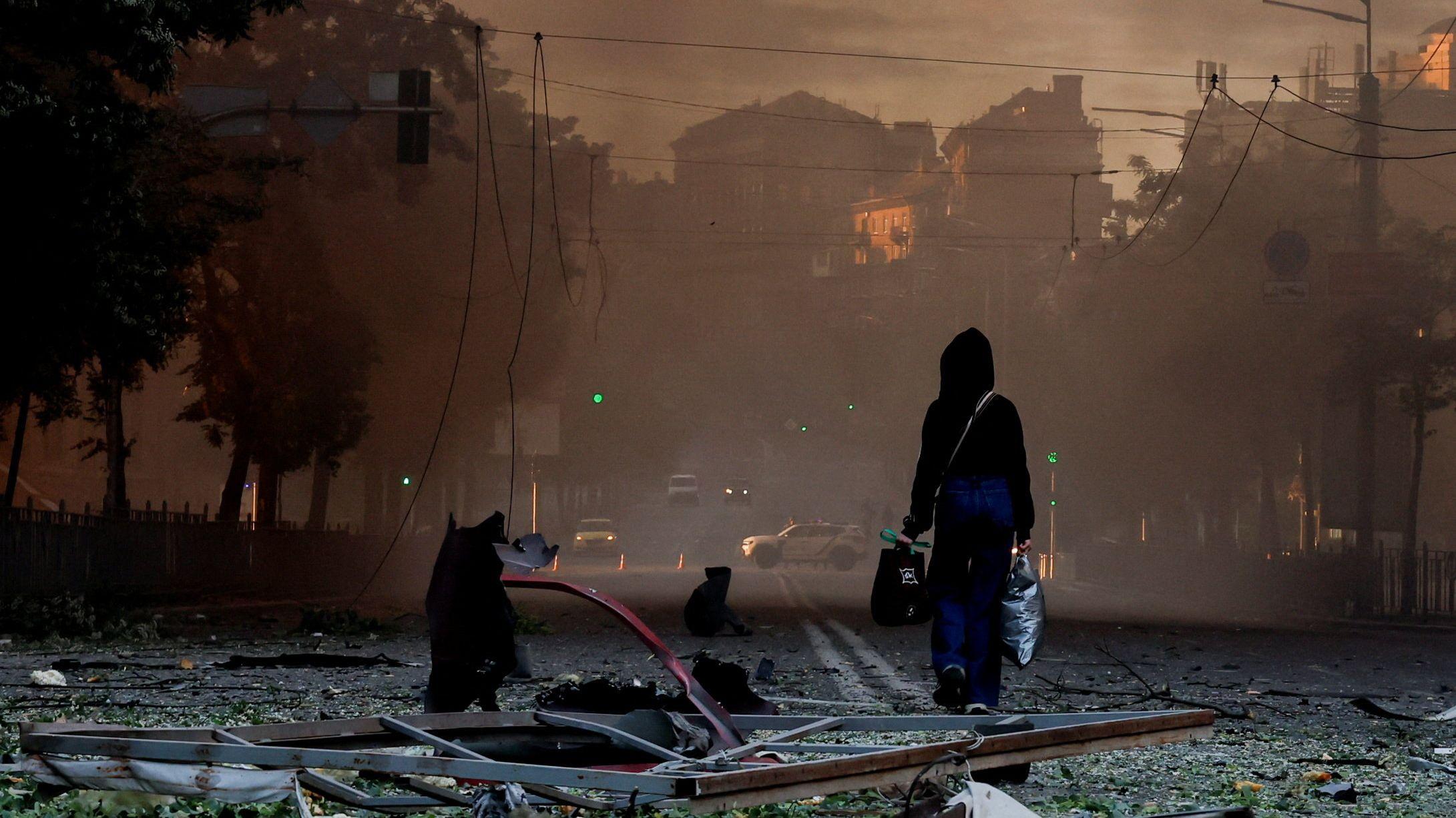 One dead, multiple injured after Russia launches wave of strikes on Ukraine