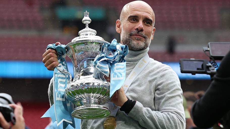 Pep Guardiola says an emotional goodbye to Manchester City