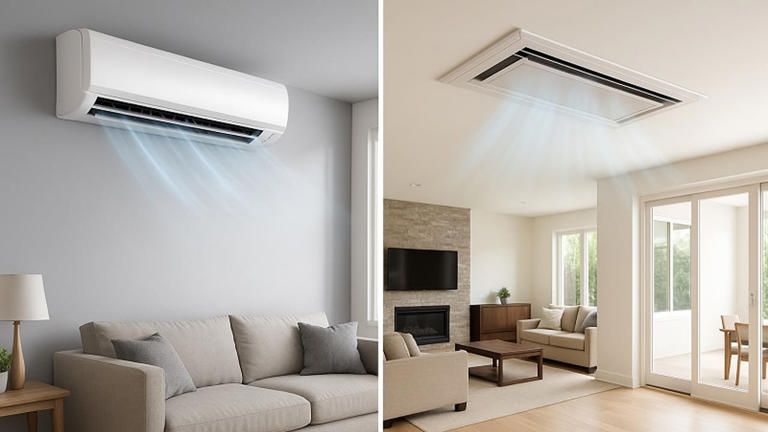 Central AC vs split AC: సెంట్రల్ ఏసీ vs స్ప్లిట్ ఏసీ.. రెండింటిలో ఏది ...