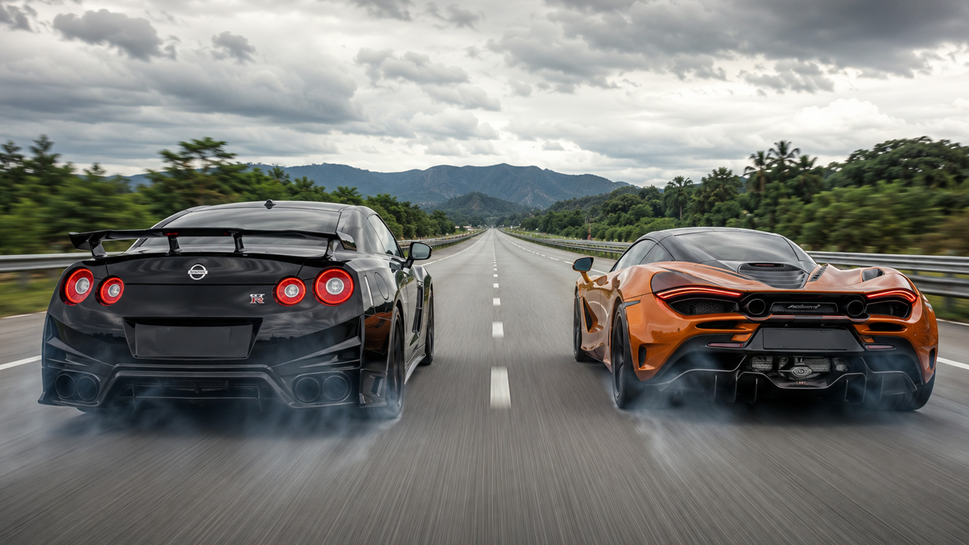 AMS Alpha 9 GT R Faces McLaren 720S Drag Race