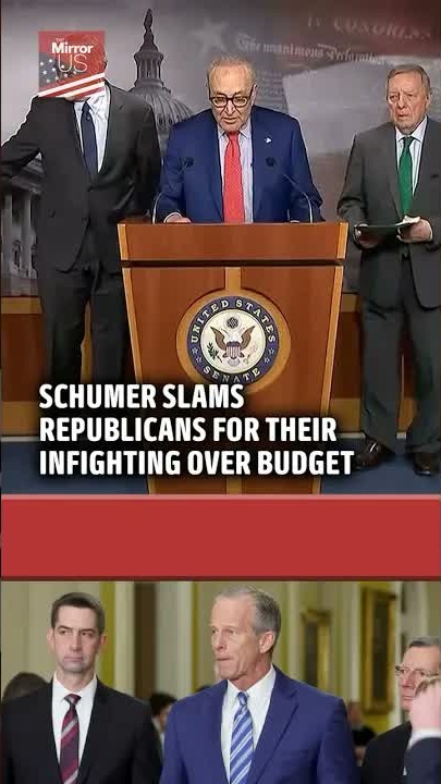 Schumer slams Republicans for budget to fund ballroom
