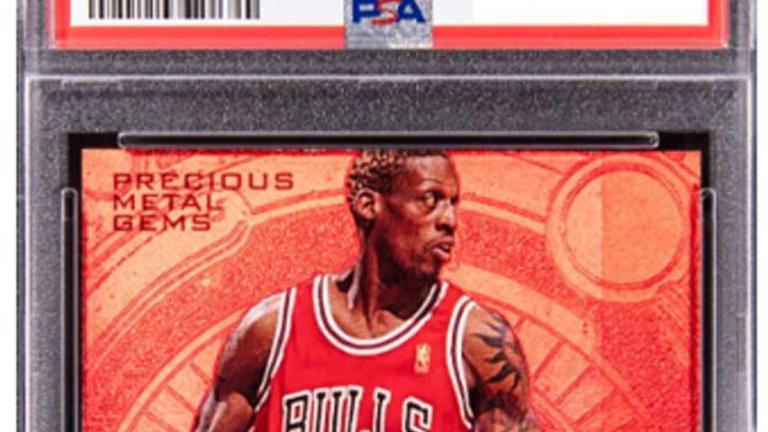 Dennis Rodman card market surging with $348K PMG emerald sale