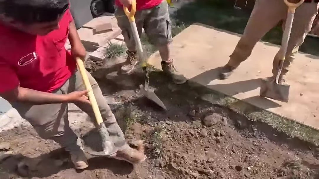 Removing old concrete for a fresh start