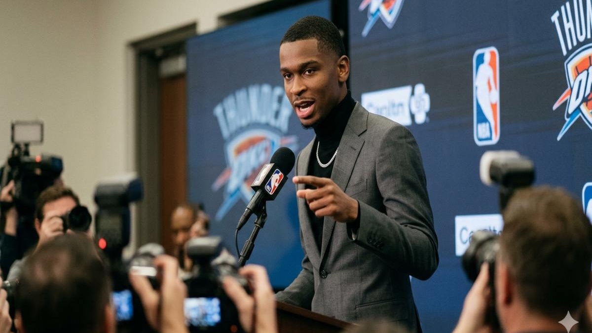 Shai Gilgeous-Alexander fires back at flopper chants after Thunder take ...