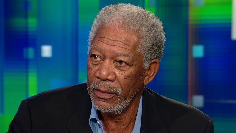Morgan Freeman shut down a race debate in 6 words - and CNN went silent