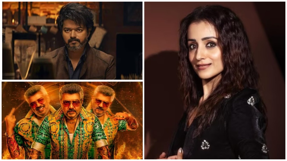 Trisha reacts to fan calling her common factor in Vijay, Ajith and ...