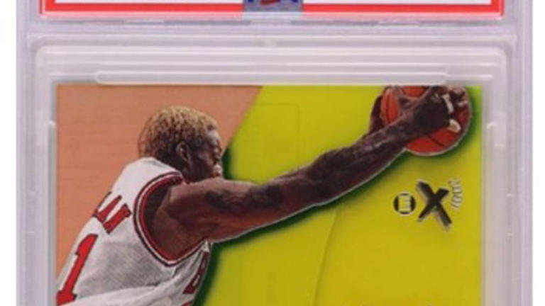 Dennis Rodman card market surging with $348K PMG emerald sale