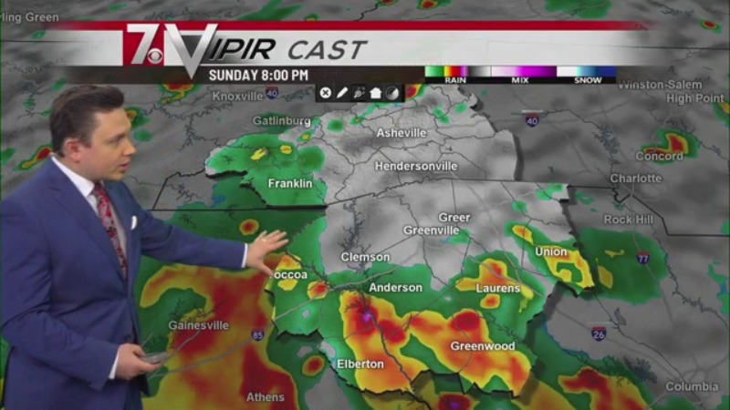 Daily showers continue through Memorial Day and next week
