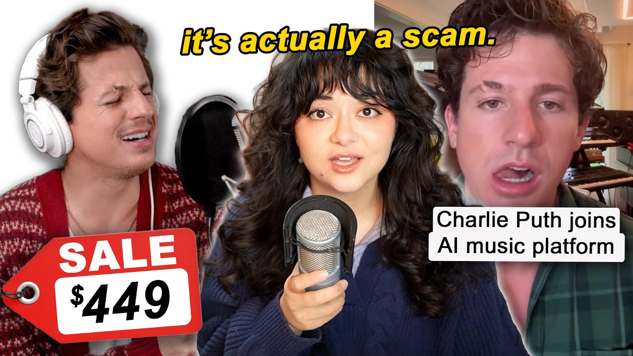 I joined Charlie Puth's AI class 🎶
