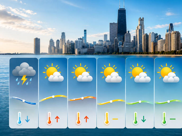 Chicago weather update: Showers, thunderstorms early Sunday give way to ...