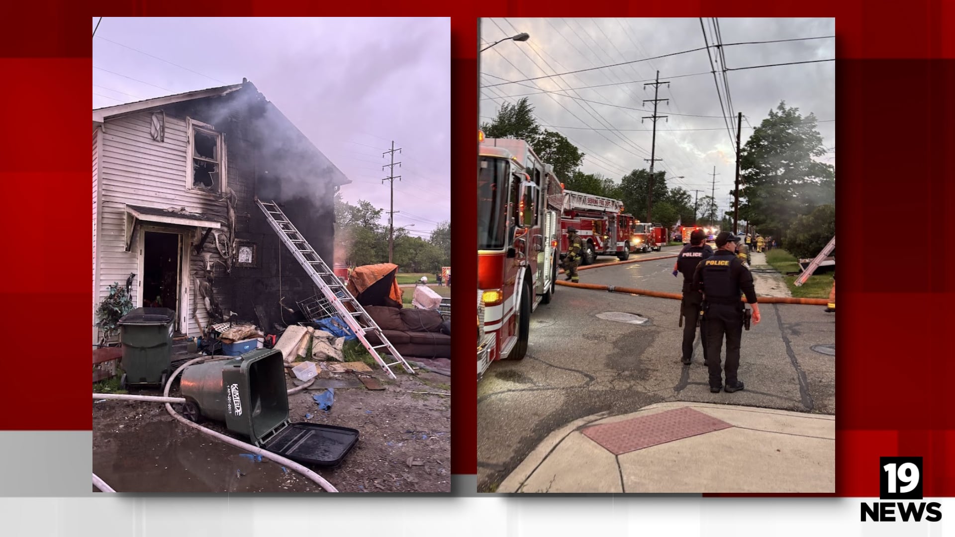 Crews make aggressive interior attack at Alliance house fire