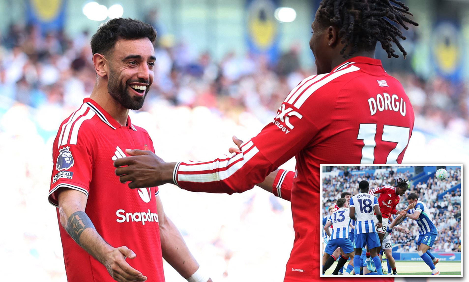 Bruno Fernandes breaks the Premier League assists record on big day for Man United's Michael Carrick