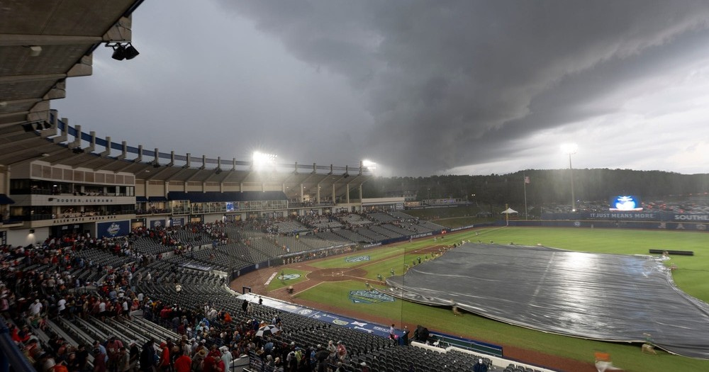Arkansas vs. Georgia weather delay: When SEC Tournament championship ...
