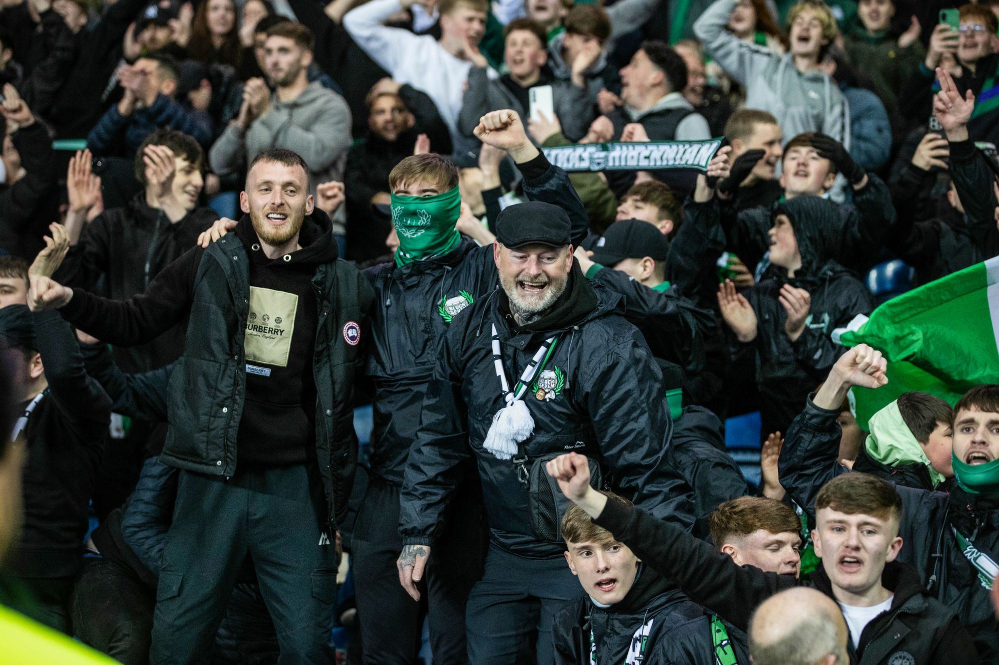 17 brilliant and dramatic photos of Hibs fans this season as highs and ...