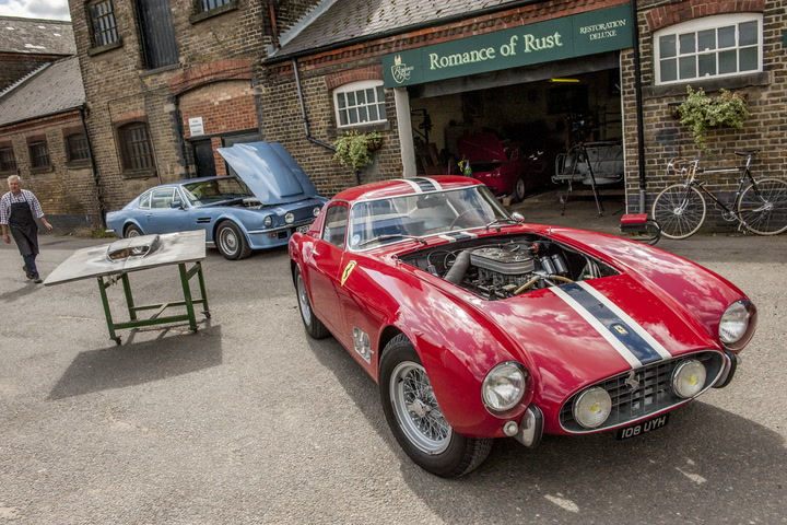 Inside London's most exclusive classic car restoration garage - Rust to ...