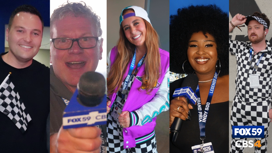 Behind-the-scenes of FOX59/CBS4 at the 110th running of the Indy 500!