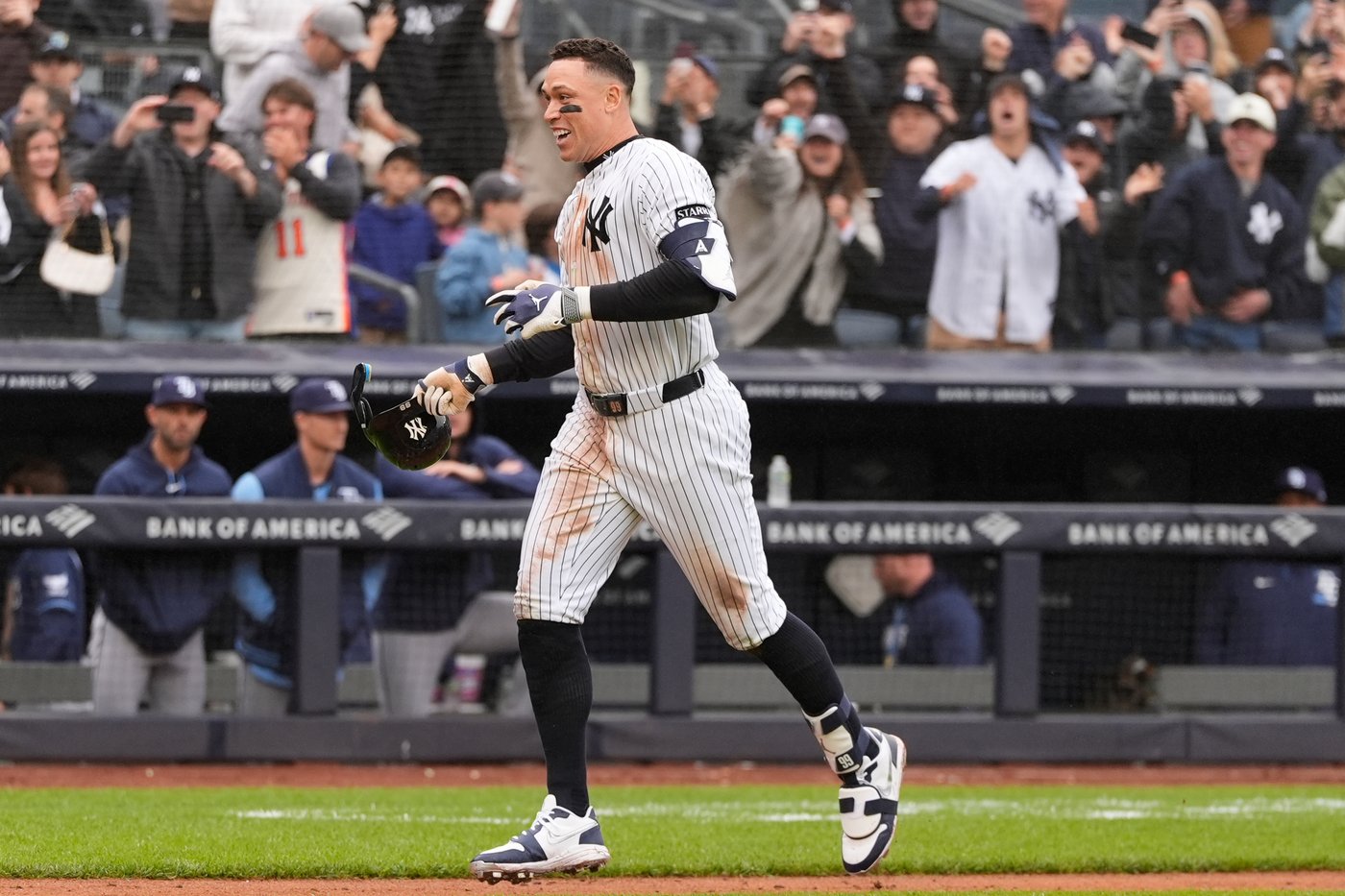 Aaron Judge stops 11-game homerless drought, 2-run walk-off homer in ...