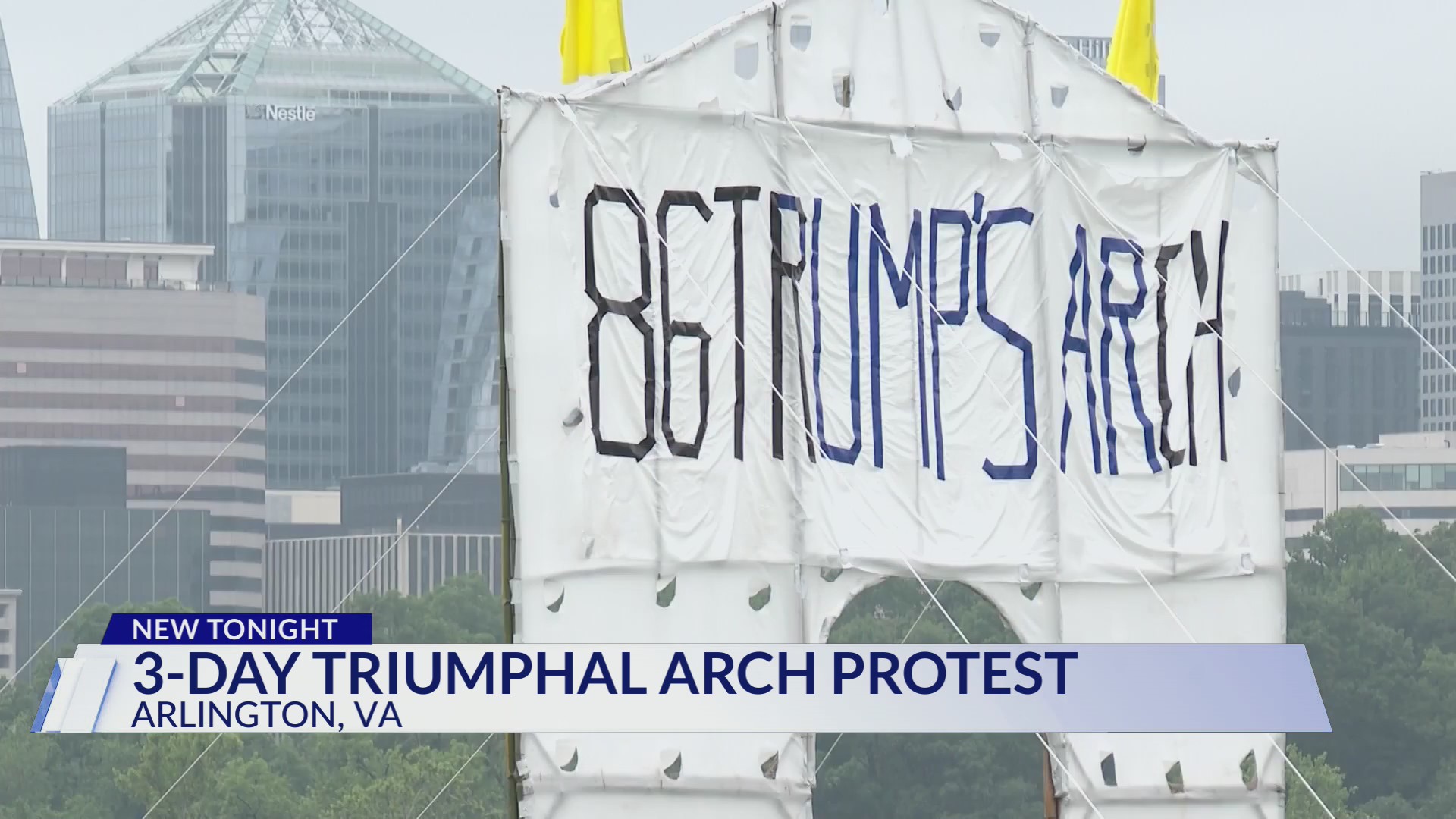 3-day Triumphal Arch protest