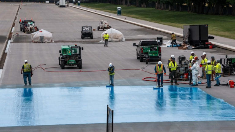 Legal fight erupts over Trump’s reflecting pool project as cost ...