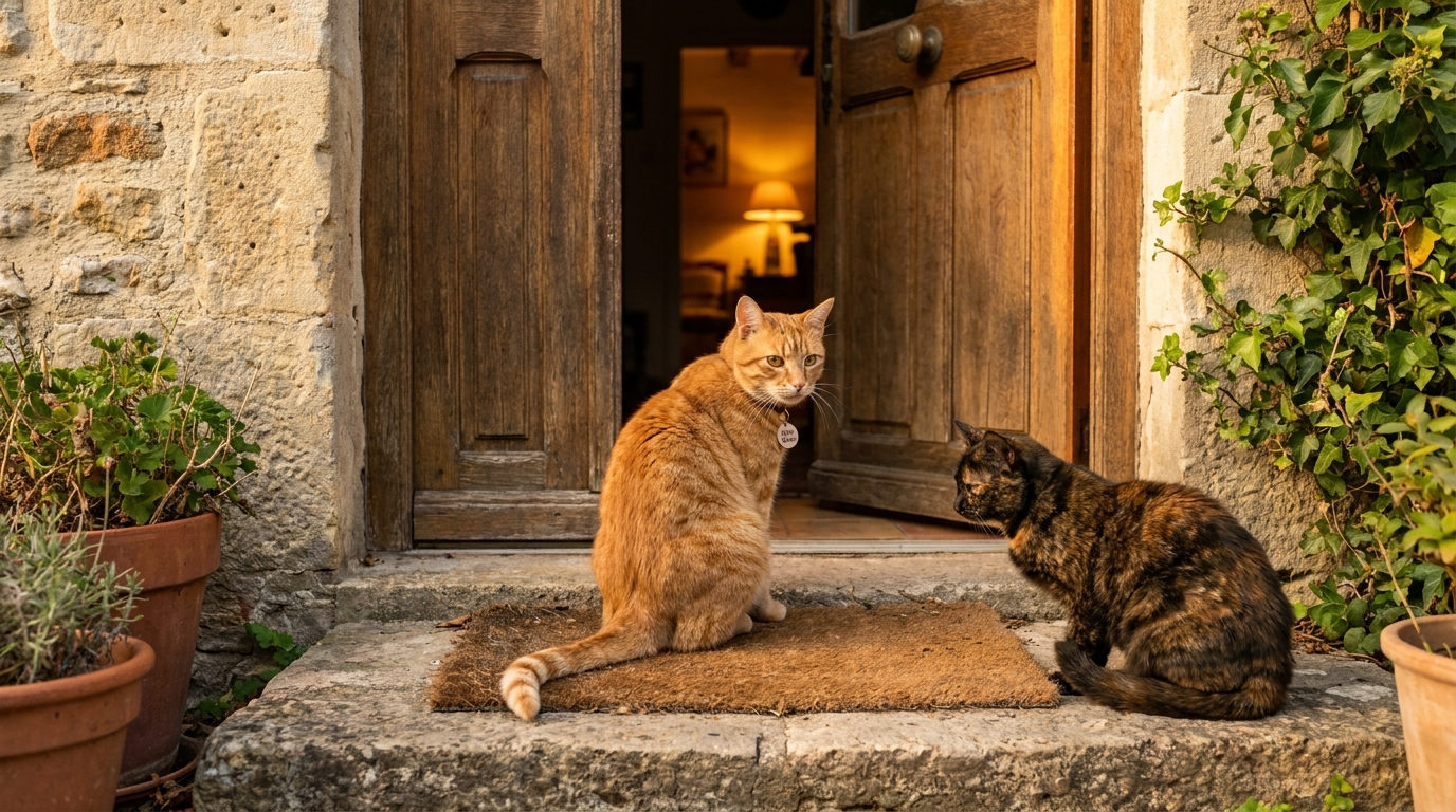 Cet ancien chat errant prouve qu'il n'a rien oublié et ramène une ...