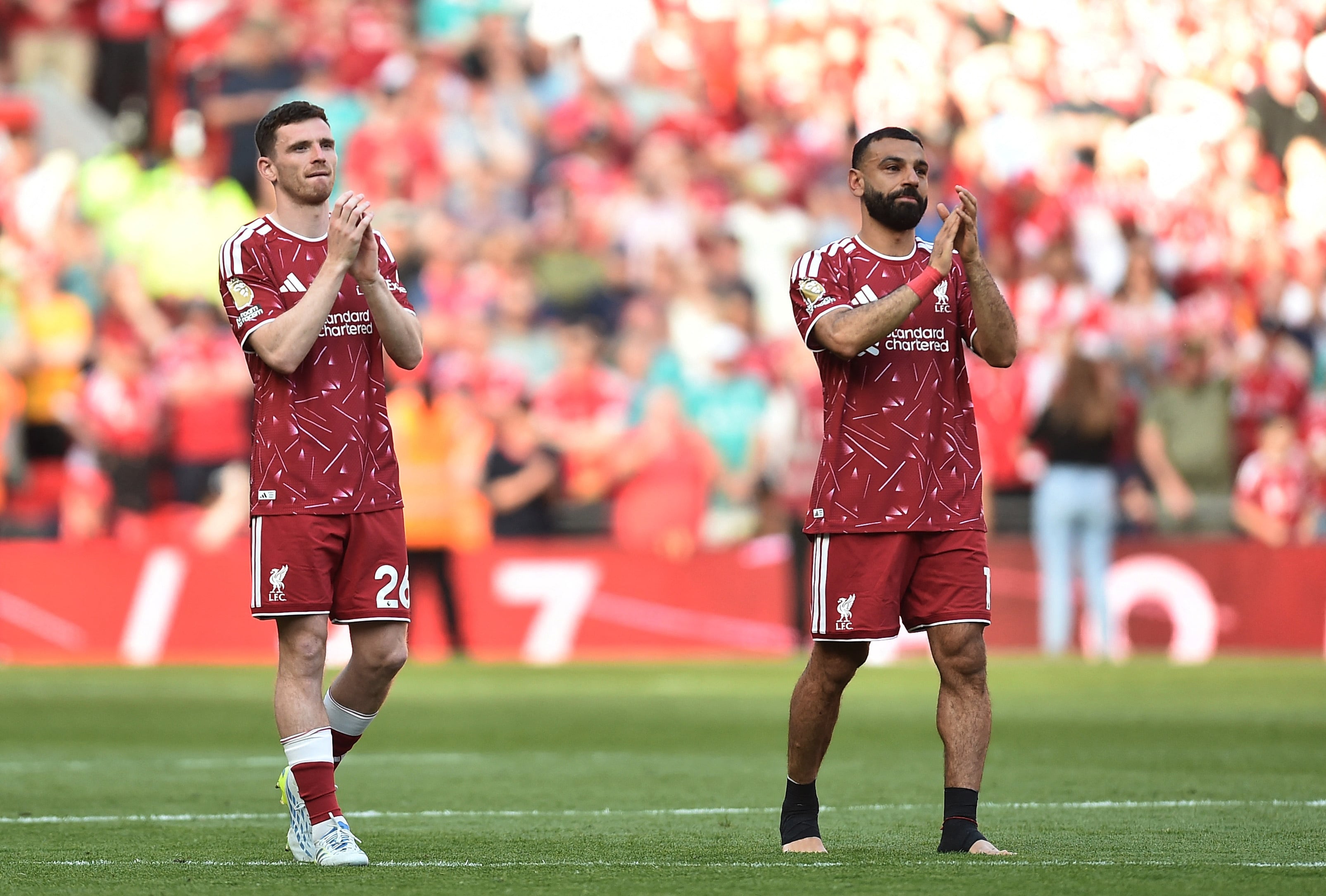 Liverpool and Brentford played out a draw at Anfield