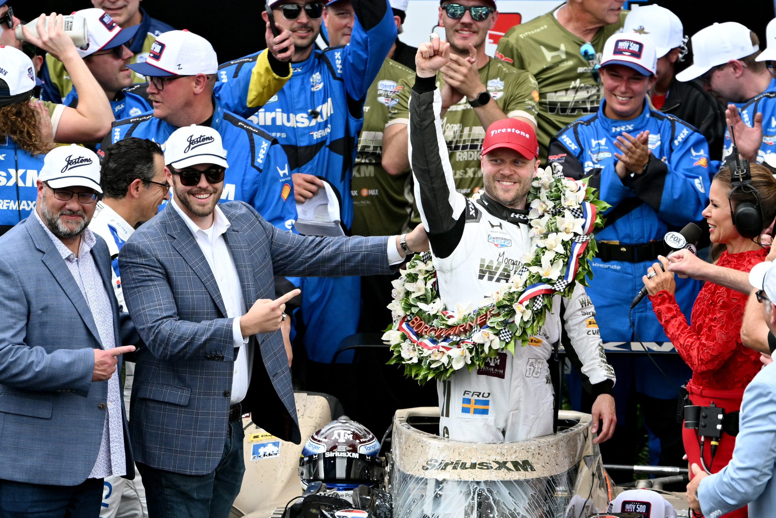Felix Rosenqvist wins Indianapolis 500 over David Malukas in race's ...