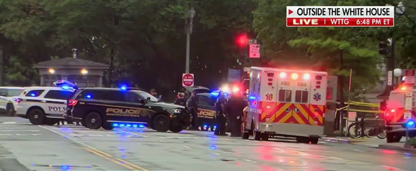 White House secured following reports of multiple gunshots outdoors