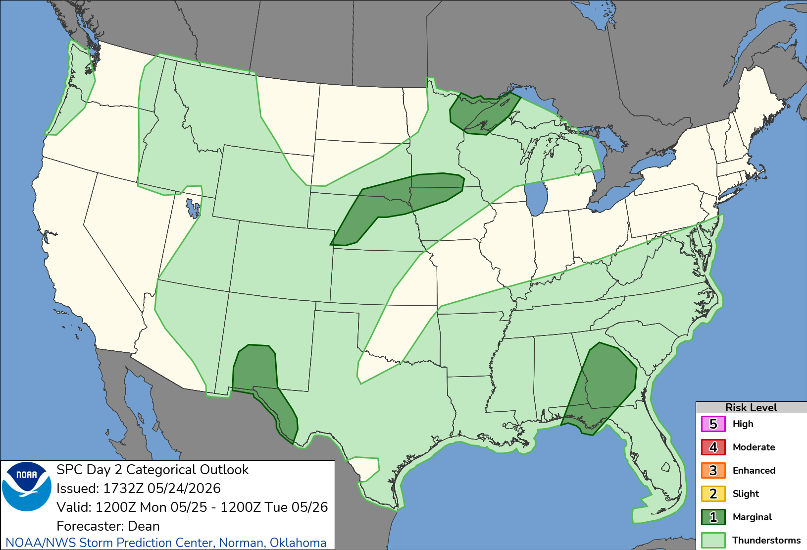 Showers, thunderstorms may disrupt Memorial Day plans in the East