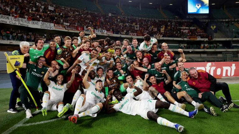 La Roma torna in Champions: brivido Malen, El Sha in lacrime