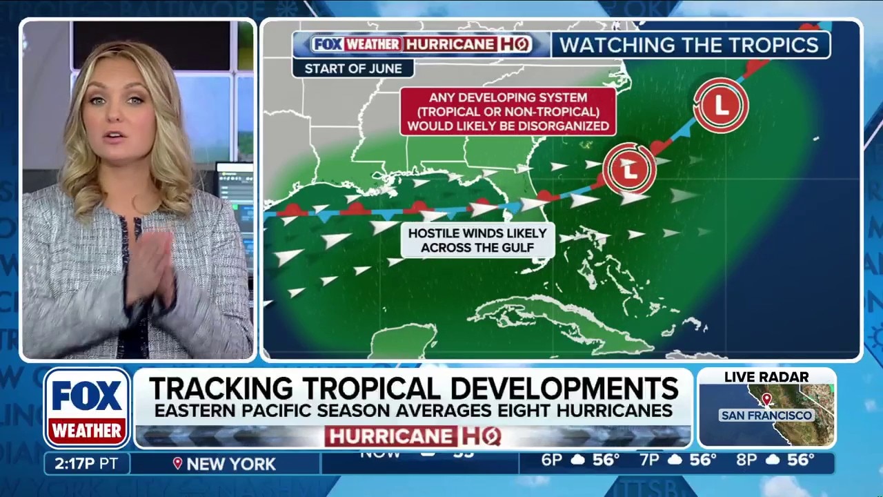 Tracking tropical developments ahead of Atlantic hurricane season