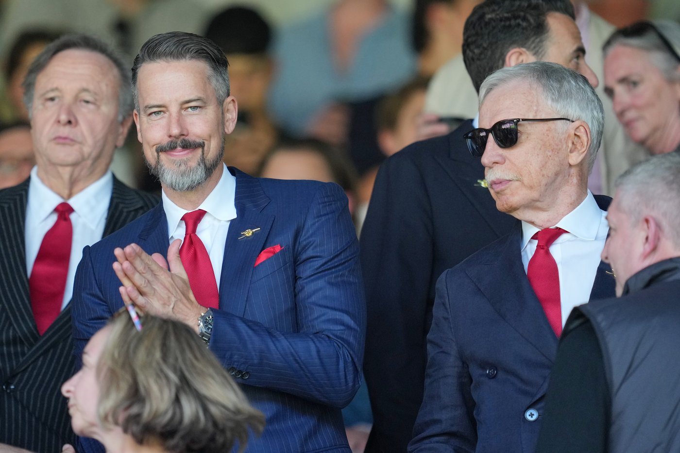 Kroenkes enjoy 'magical' title win as Arsenal's players finally get ...