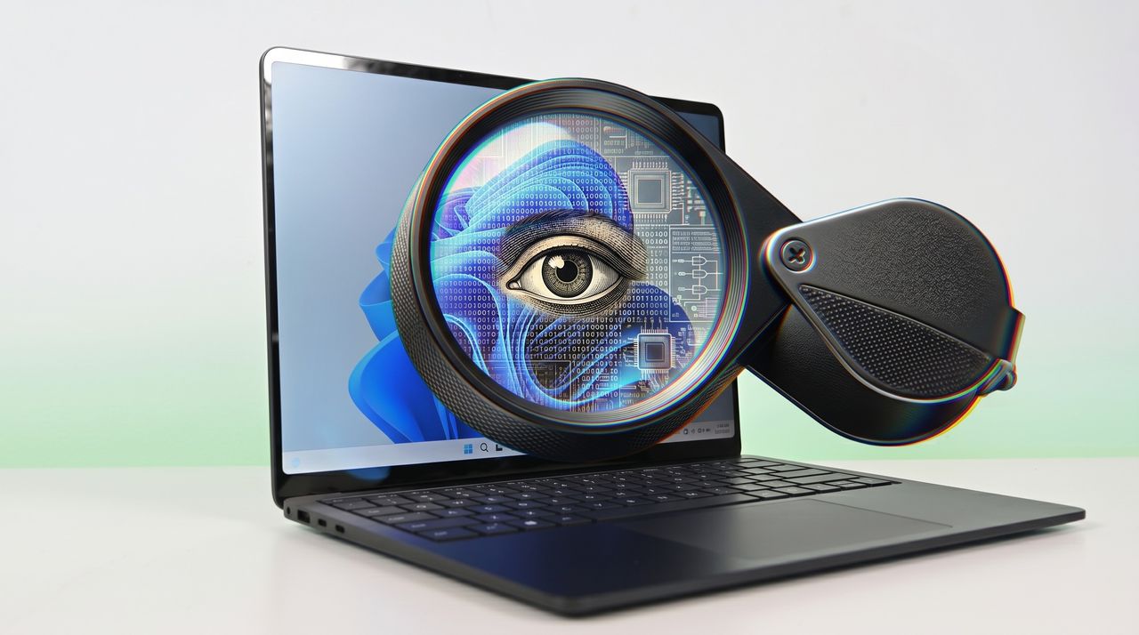 I uncovered why the Surface Laptop 8's privacy screen looks different ...