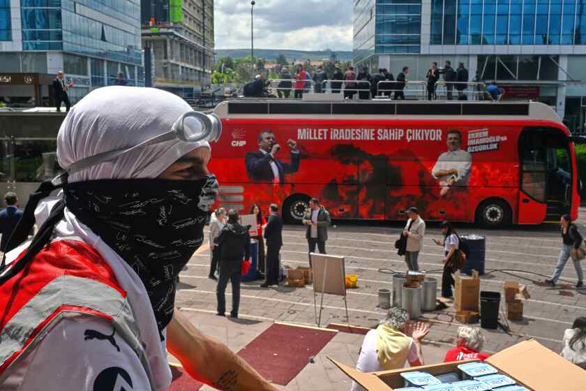 Turkish police storm offices of main opposition party, firing tear gas ...