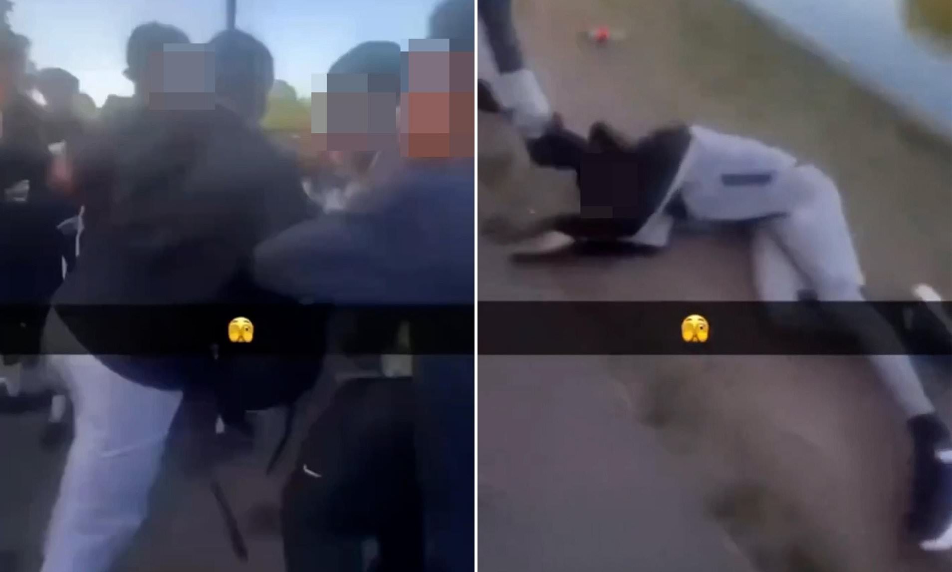 Boy, 17, is stabbed during brawl in Clapham Common as nine arrested ...