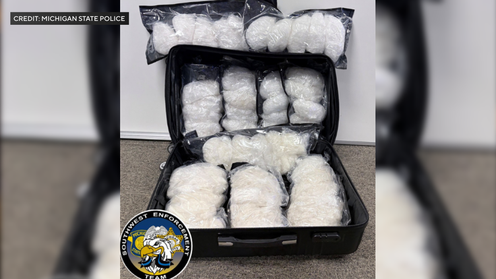 50 pounds of methamphetamine seized, man arrested in southwest Michigan ...