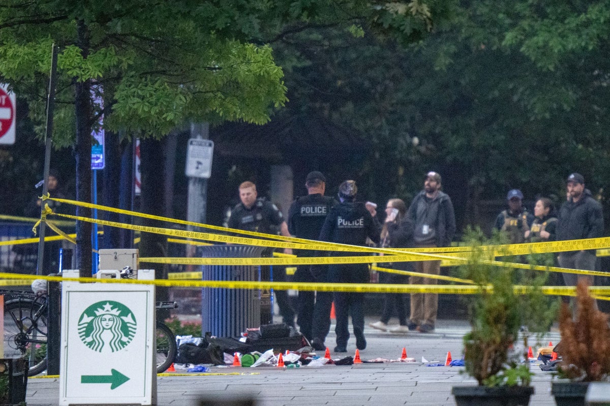 Bystander wounded in shooting near White House is in serious condition
