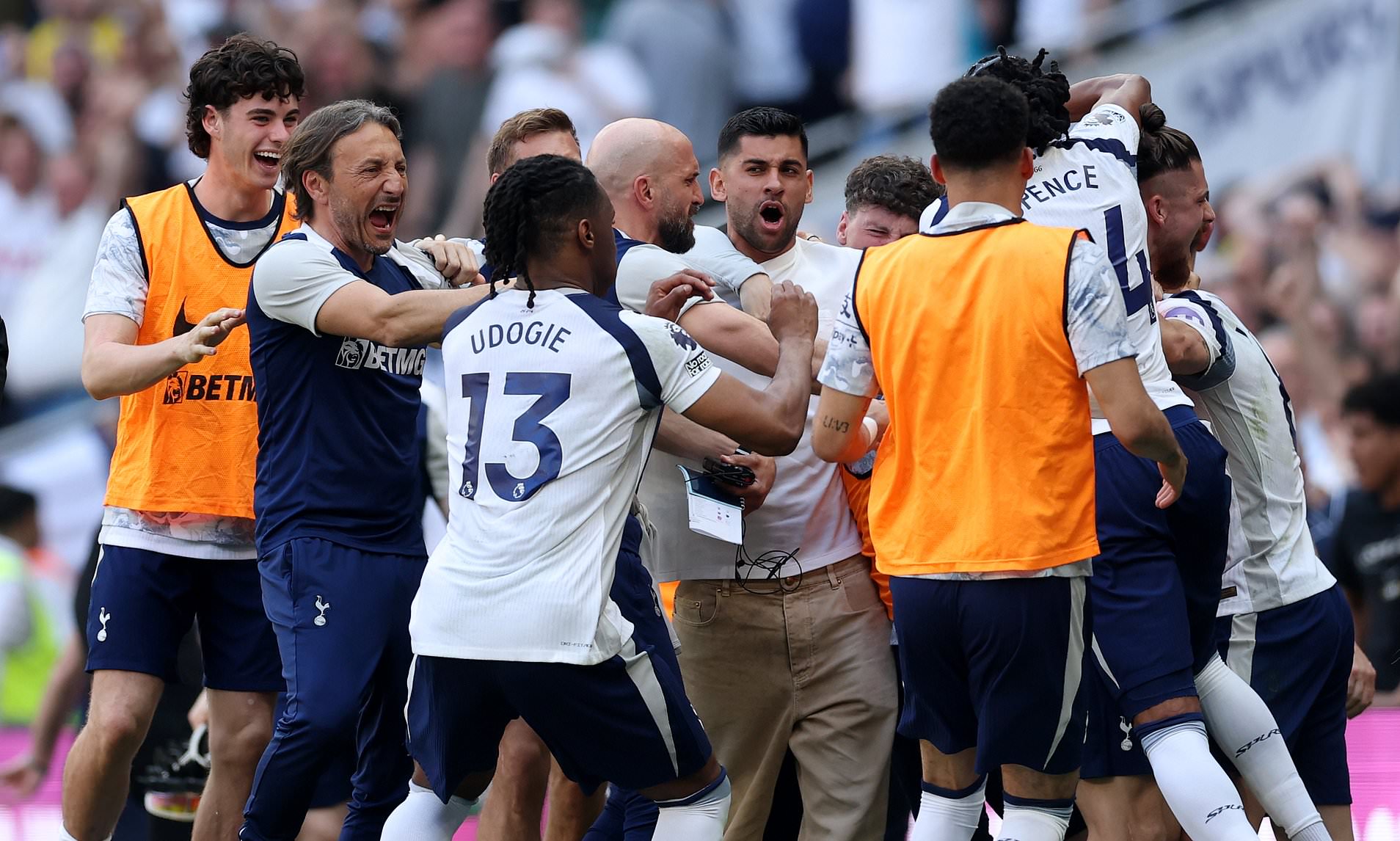 'It's embarrassing': Spurs star Micky van de Ven tears into his side's 'unacceptable' season